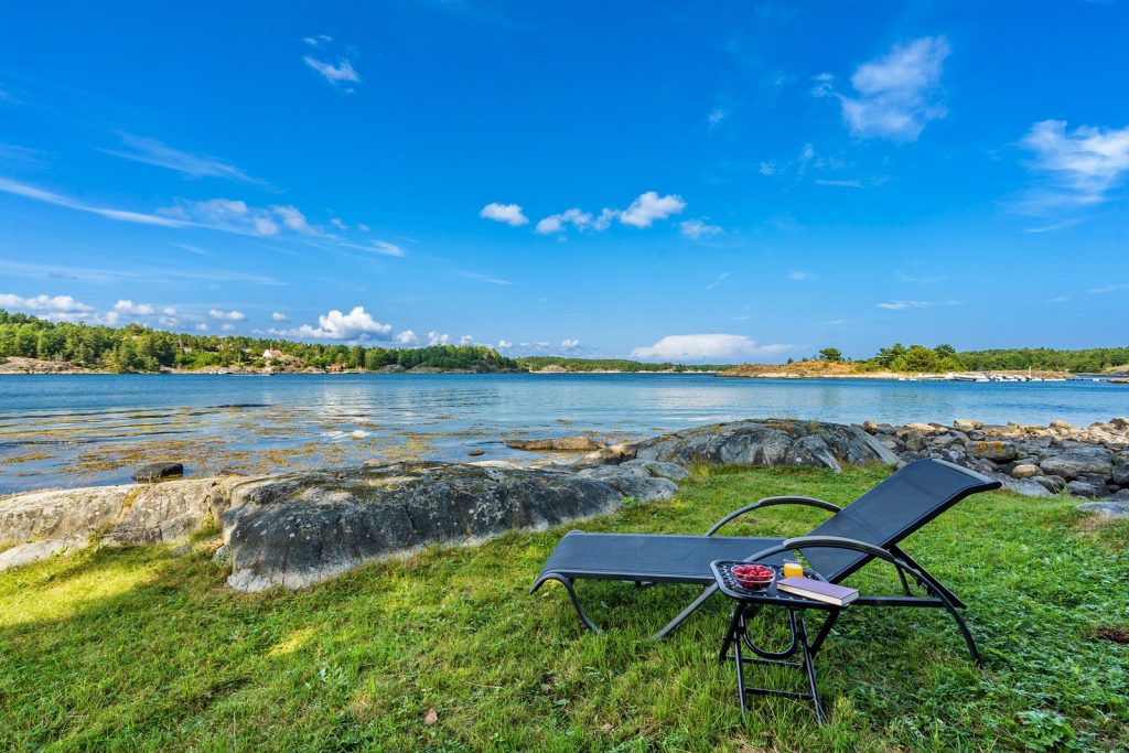 Beach life on this unique beach property. You can't beat a hot summers day here!